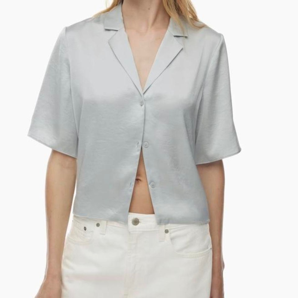 Aritzia Satin Shirt
